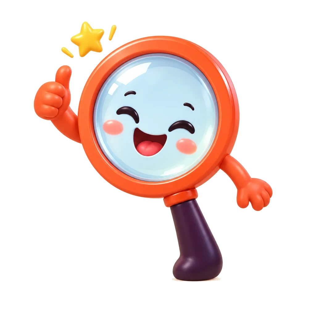Loupe looking happy